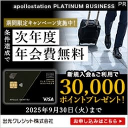 apollostation PLATINUM BUSINESS（発行＋利用）