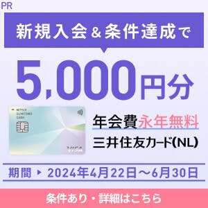 三井住友カード（NL）オーロラデザイン 【還元額アップ中！！】